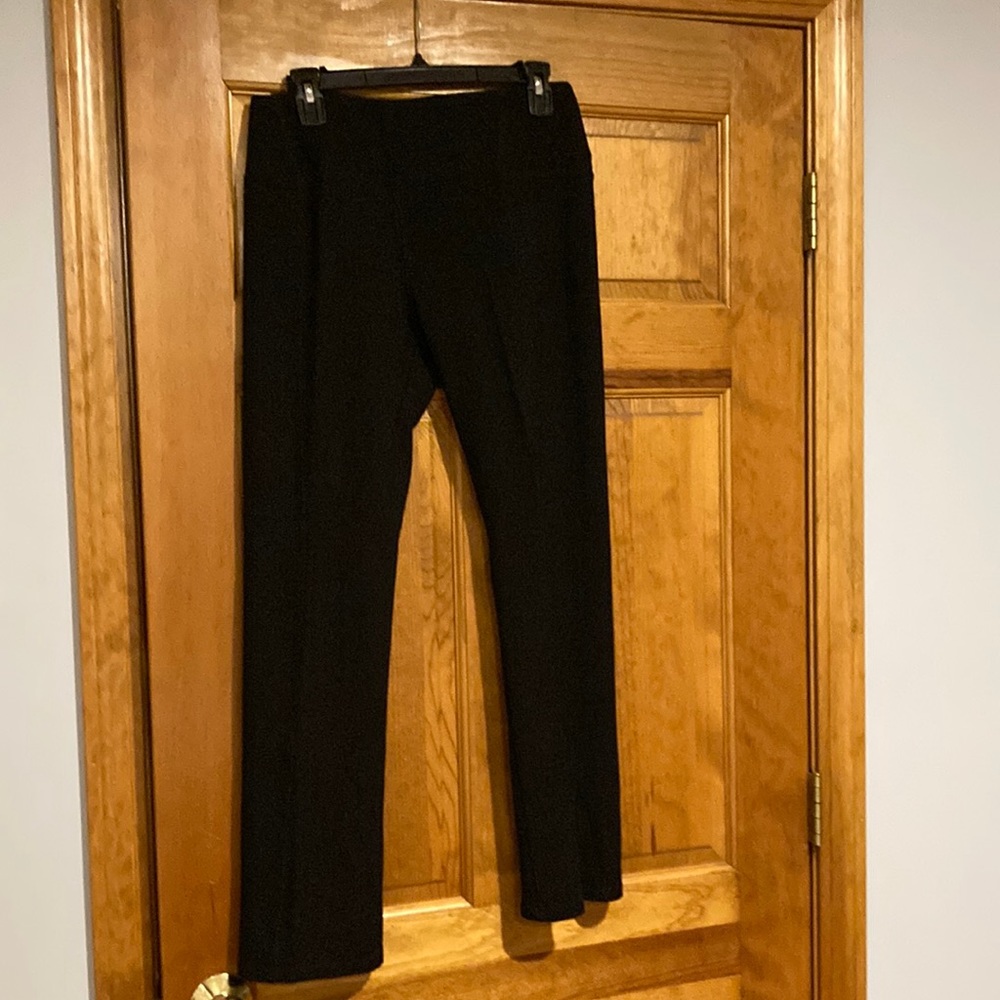 Women Black Leggings Large